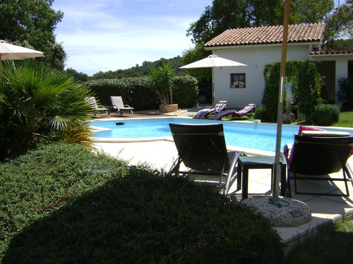 Domaine A L'Aise - Piscine Chauffee Bed & Breakfast Plaissan Oda fotoğraf